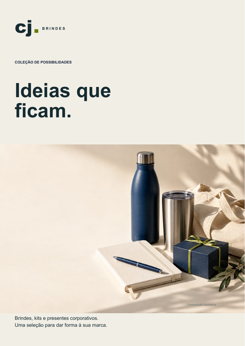 Página 1: Capa — Ideias que ficam